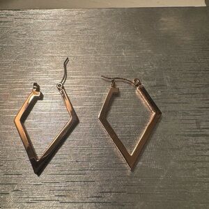 Ambyr Childers rose gold Geometric Earrings
